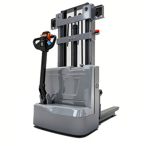 Worui Elektrikli Palet İstifleyici Yarı Otomatik Manuel Hidrolik Kaldırıcı Forklift Kriko - Product Image 3