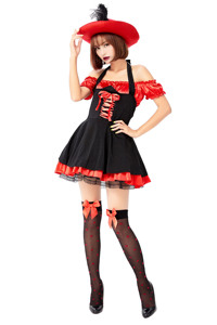 Disfraz de Halloween para <span class=keywords><strong>mujer</strong></span>, disfraz de pirata Sexy, barato - Product Image 4