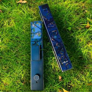 قفل باب ذكي مع تقنية التعرف على الوجه ثلاثي الأبعاد والتعرف على راحة اليد وبصمة الإصبع، نظام اتصال داخلي بالفيديو الرقمي يعمل عبر واي فاي وسحابة تويا للأبواب الخشبية/الألمنيوم - Product Image 5