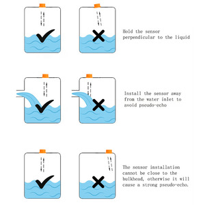 ME201WZ igbee Tuya في خزان غاطسة استشعار مستوى الماء بالموجات فوق الصوتية - Product Image 4