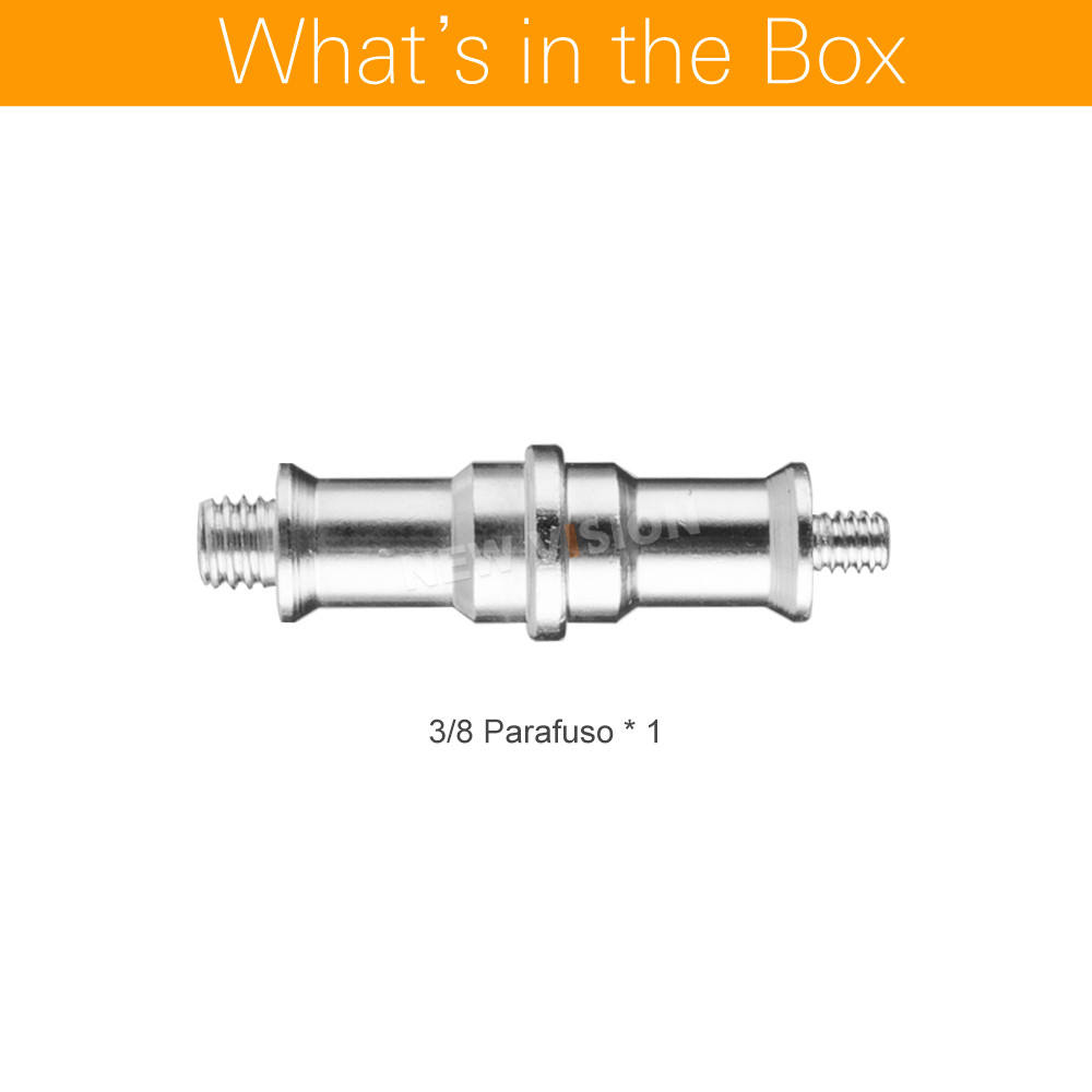 三脚フラッシュライトスタンド用1/4 