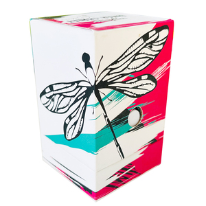 Custom Logo Printed 1 Gram Pen Box CR Lock Packaging with UV Coating Embossing Mysterious Childproof Art Paper Cartridge Set - Product Image 4