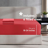 Ensemble de literie en coton 100% - 300 fils - Couleur personnalisée - Couleur unie moderne - Housse de couette écologique - Ensemble de linge de lit