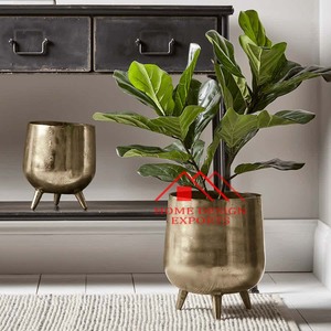 Jardinière de sol en aluminium pour la décoration du salon 2023 Nouveau design Jardinière de pots de fleurs en aluminium pour la décoration du jardin - Product Image 3