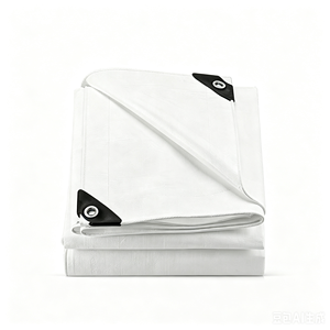 Bâche en PE imperméable, résistante, polyvalente, pour toutes les utilisations, protection contre l'<span class=keywords><strong>eau</strong></span>, bâche pour camion - Product Image 4