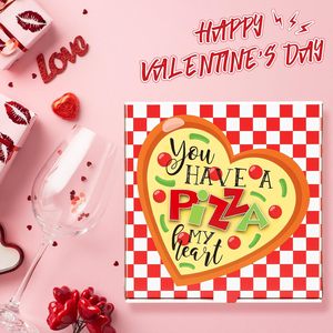 Mini Caja de Pizza Cuadrada de Cartón con Forma de Corazón para San Valentín, Cajas Pequeñas para Galletas, para Celebraciones, Recuerdos de Fiesta, Cumpleaños, Bodas - Product Image 6