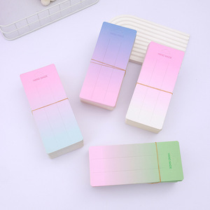 Cartes en papier dégradées irisées pour pinces à cheveux 7,5x17,5cm – Matériel d'emballage pour présentation de bijoux et épingles à cheveux DIY - Product Image 4