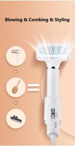 Produits de toilettage pour animaux de compagnie en gros, outil de massage, peigne pour chien, brosse lissante pour enlever les poils - Product Image 4