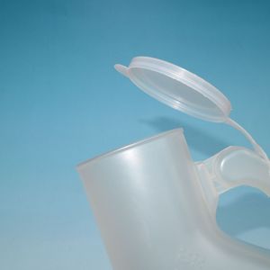 Thickened 1000Ml Men's Urinal Sealed Portable For <b>Car</b> Use Round Plastic <b>Standing</b> Type - Product Image 1