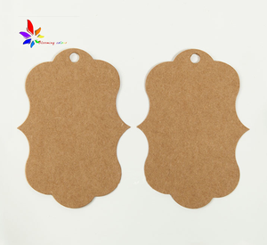 Simpleカスタムカット点線価格ハングタグ/ホット販売有名なブランド値札 - Product Image 5