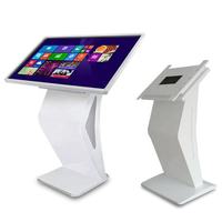 Kiosco Digital con Pantalla Táctil Ultrafina Tipo S, Elevador Vertical para Interiores de Restaurantes