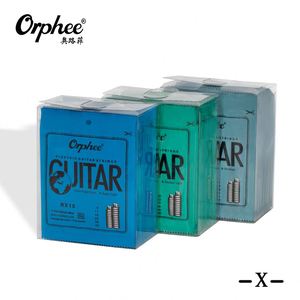 Orphee-cuerdas de Metal <span class=keywords><strong>para</strong></span> <span class=keywords><strong>guitarra</strong></span> eléctrica, juego de cuerdas Serie RX, acero al carbono Hexagonal, 6 cuerdas <span class=keywords><strong>para</strong></span> piezas de <span class=keywords><strong>guitarra</strong></span>, instrumento Musical - Product Image 2