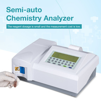 Wholesale New Semi-automatic Chemical Analyzer Laboratory LCD Display Biochemistry Equipment Blood 6-class Detection Analyzers