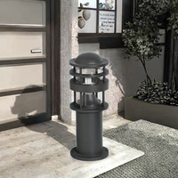 Lampe solaire de jardin LED E27 en aluminium de haute qualité, IP65, pour extérieur, avec un angle de faisceau de 360°