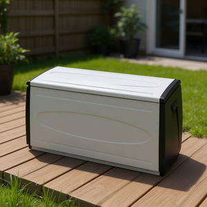 Contenedor de Almacenamiento Multiusos Ttake 308 Lt 120x54x57 Cm Gris Negro Uso Interior y Exterior - Product Image 3