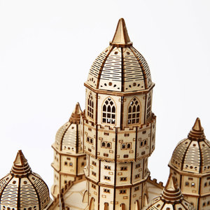 Prix de gros : Puzzle 3D en bois <span class=keywords><strong>Château</strong></span> Flottant, Puzzles 3D pour adultes, Modè<span class=keywords><strong>le</strong></span> de fantaisie à monter soi-même, Fourniture en gros - Product Image 5