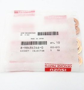 ชิ้นส่วนเดิมของแท้ Y9F 6WG1TC CYZ CYH EXZ <span class=keywords><strong>FXZ</strong></span> 8-98486346-0 8984863460ปะเก็นหัวฉีด - Product Image 2