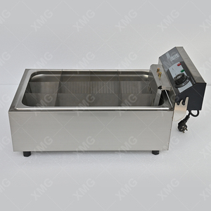Freidora Comercial de Sobremesa XMG de un Solo <span class=keywords><strong>Cilindro</strong></span>, Freidora de Acero Inoxidable de Gran Capacidad para Restaurante - Product Image 5