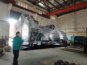 Tipo abierto 1000 KVA Diesel Genset 50 °C Radiador rápido 400V Voltaje nominal 50HZ Power Gensets con motor CCEC KTA38-G2A - Product Image 6
