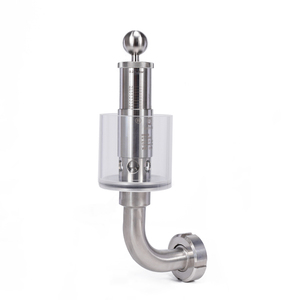 Válvula Reguladora de Cerveza de Acero Inoxidable Sanitario, Válvula de Seguridad SS304, Venta de Fábrica - Product Image 3