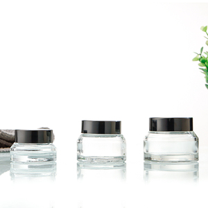 Tùy chỉnh rõ ràng dốc vai <span class=keywords><strong>15</strong></span> <span class=keywords><strong>ml</strong></span> 30 <span class=keywords><strong>ml</strong></span> 50 <span class=keywords><strong>ml</strong></span> chăm sóc da DIY mỹ phẩm lọ Mặt Kem chai thủy tinh với vàng Nhôm có nắp đậy - Product Image 5