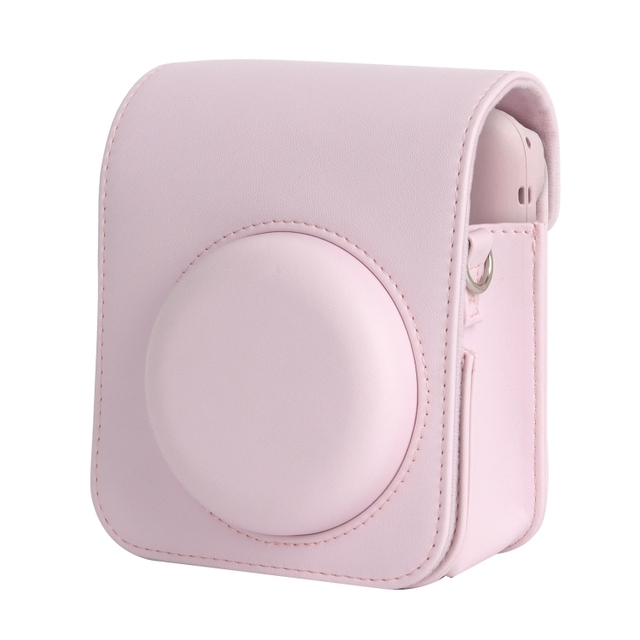 Factory Fashion New for FUJIFILM Instax Mini 12 Full Body Leather Case Camera Bag with Strap