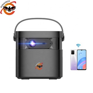 โปรเจคเตอร์ EASUNTECH M2 Full HD 1080p ระบบ DLP สำหรับโฮมเธียเตอร์ ฉายภาพยนตร์ LED สมาร์ทแอนดรอยด์ มินิ 4K 3D ใช้กลางแจ้งได้ แบตเตอรี่ในตัว พกพาสะดวก ทีวีขนาดเล็ก - Product Image 1