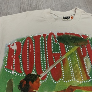 เสื้อยืดแขนกุดแฟชั่นประดับเพชรร้อนแรงประจำฤดูร้อนปี 2026 ยี่ห้อ<span class=keywords><strong>ด</strong></span>ังสไตล์ยุโรปอเมริกา RoughPlay สำหรับผู้ชาย - Product Image 3