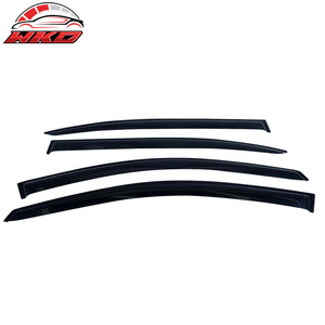 Viseras para Ventanas de Honda Accord 08-12 4 Puertas Sedán, Protectores de Lluvia Acrílicos Adhesivos, 4 Piezas, Protección para Ventanas Laterales de Puertas de Automóvil - Product Image 3