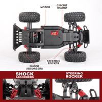 1:20 haute qualité alliage quatre roues motrices escalade télécommande hors route camion jouet 4 roues motrices RC escalade voiture