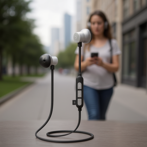 Auriculares con cable S&N con micrófono, sonido estéreo, auriculares internos para música en el teléfono - Product Image 3