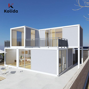 Le serie arcobaleno di <span class=keywords><strong>case</strong></span> di pannelli prefabbricati di Kolida sono una Base per uffici ideale ed economica per le aziende Startup. - Product Image 5