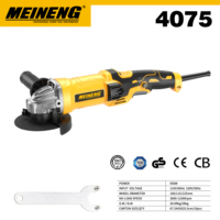 Meuleuse d'angle à vitesse variable 4075 1200W à long manche, 4,5/5 pouces (115/125 mm), outil de coupe et de meulage filaire