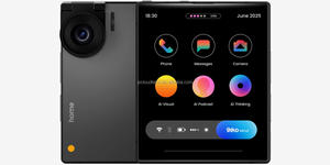 Téléphone intelligent 4G AI IKKO MindOne <span class=keywords><strong>Pro</strong></span> 4.0" 90Hz à succès avec OIS, 8 Go de RAM, 256 Go de ROM, Android 15 et IA OS - Product Image 2