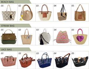 Borsa da Spiaggia in Materiale Naturale per il Tempo Libero all'Aperto, Borsa a Tracolla Intrecciata in PP Fatta a Mano - Product Image 5