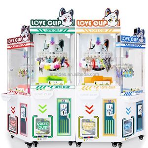 Machine de jeu d'arcade à monnayeur, machine à pinces pour la distribution de cadeaux et de porte-clés - Product Image 2