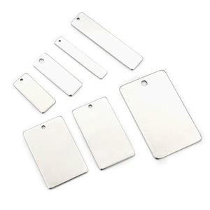 Plaque de nom rectangulaire en aluminium brossé personnalisée, autocollante, technique d'estampage pour DVD et électronique - Product Image 5