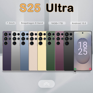 Último Modelo de Teléfono S25 5G, Pantalla Grande de 7.3 Pulgadas y 90 Hz, Cámara HD de 72MP+108MP, Carga Rápida de 8000 mAh, Doble SIM, Desbloqueo Facial y por Huella Dactilar - Product Image 6