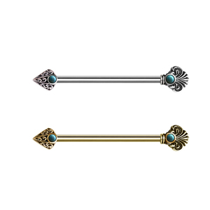 Boucle d'<span class=keywords><strong>oreille</strong></span> en titane en acier inoxydable, petit clou, <span class=keywords><strong>Piercing</strong></span> <span class=keywords><strong>industriel</strong></span>, meilleur <span class=keywords><strong>prix</strong></span> - Product Image 1