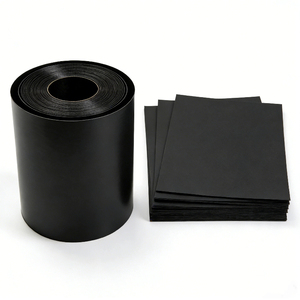 Factory Direct Eco-friendly Durable <strong>PVC</strong> Plastic Sheets Matt Black/Bright White Frosted Semi-Transparent Matte Cutting Customized - Product Image 4