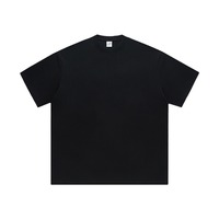 Camiseta para Hombre de 305 g/m², 100% Algodón, Diseño de Logotipo Personalizado, Camisetas Lisas de Alta Calidad, Camiseta Oversize con Hombros Caídos para Hombre