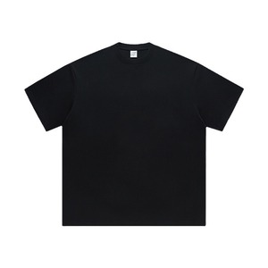 เสื้อยืดผู้ชายเนื้อหนัก 305GSM ผ้าฝ้าย 100% รับออกแบบโลโก้ เสื้อยืดเปล่าคุณภาพสูง ทรงโอเวอร์ไซส์ ไหล่ตก สำหรับผู้ชาย - Product Image 4