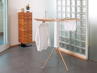 Grand trépied Portable rétractable 2023, séchoir à air pour vêtements, support de séchage pliable, cintres pour linge d'intérieur
