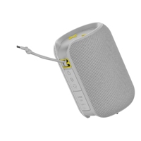 Enceinte portable ronde en tissu, puissante, étanche, pour home cinéma, karaoké, soirées, avec subwoofers, pour l'extérieur