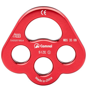 Separador de Cuerdas Camnal de 3 Orificios, Tamaño S, Mbs 35 Kn, Equipo de Escalada - Product Image 1