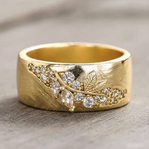 Anello Vintage a Forma di Ramo per Donne, Gioiello Minimalista Ispirato alla Natura - Product Image 5