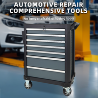 Livraison rapide, 475 pièces, ensembles d'outils, chariot robuste, armoire à outils pour garage, pour le rangement et la réparation en atelier