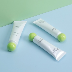 Nouveauté : Emballage cosmétique personnalisé en tube plastique blanc vide avec bouchon à vis, idéal pour crèmes de soin et masques faciaux - Product Image 4