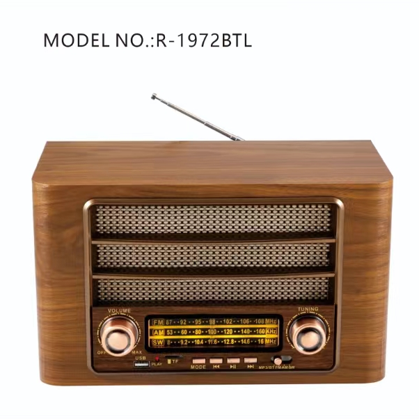 Retro Bluetooth Multi in One Home Radio, Capable of Quickly Connecting to Mobile Phones with Stable signal & clear Sound