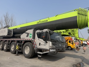 China made Zoomlion brand ZAT2200v8 year 2023 good condition 130t truck <b>Crane</b> with SAC1300t STC800t6 STC800t5 STC1000c7 <b>crane</b> - Product Image 4